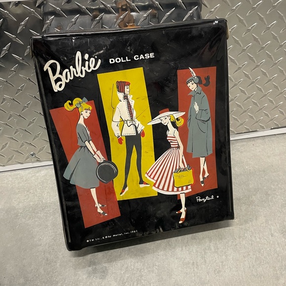 Vintage 1961 black ponytail Barbie doll case - Picture 11 of 11